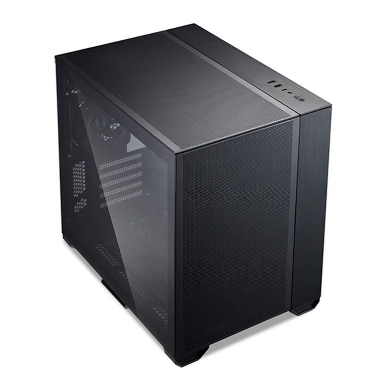 Gabinete Gamer Lian Li O11 Air Mini, Mini Tower, Lateral de Vidro, Preto, O11AMX
