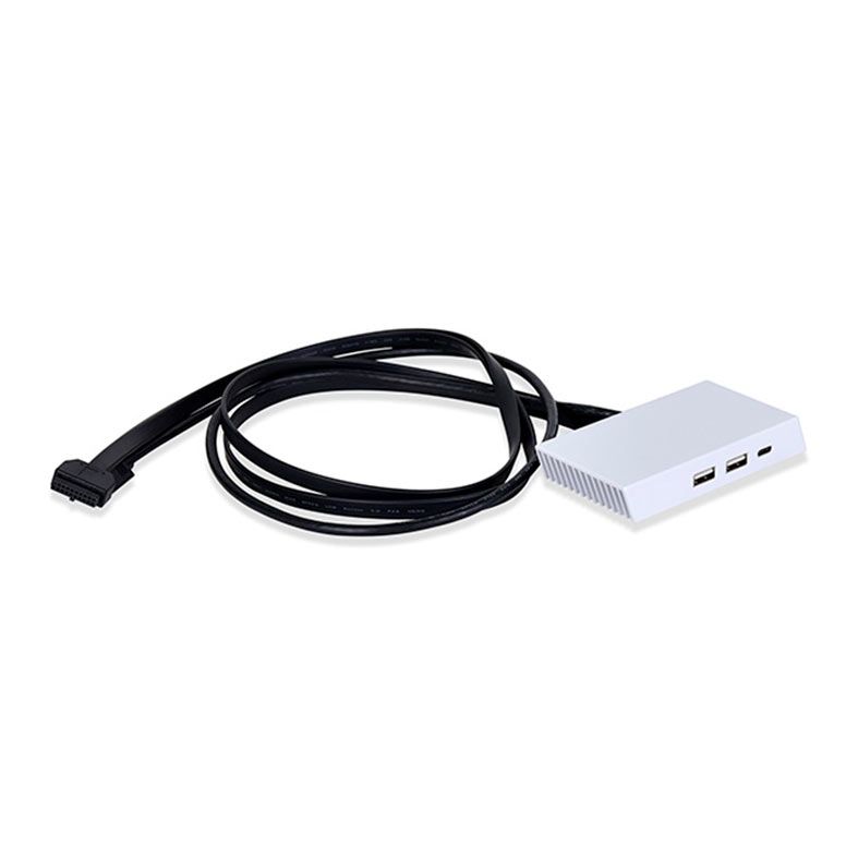 Acessorio I/O Inferior Lian Li O11DE-3 W Para Gabinete O11 Dynamic EVO, Branco, O11DE-3W