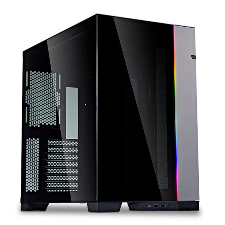 Gabinete Gamer Lian Li O11 Dynamic EVO, RGB, Mid Tower, Lateral de Vidro, Cinza, O11DEG