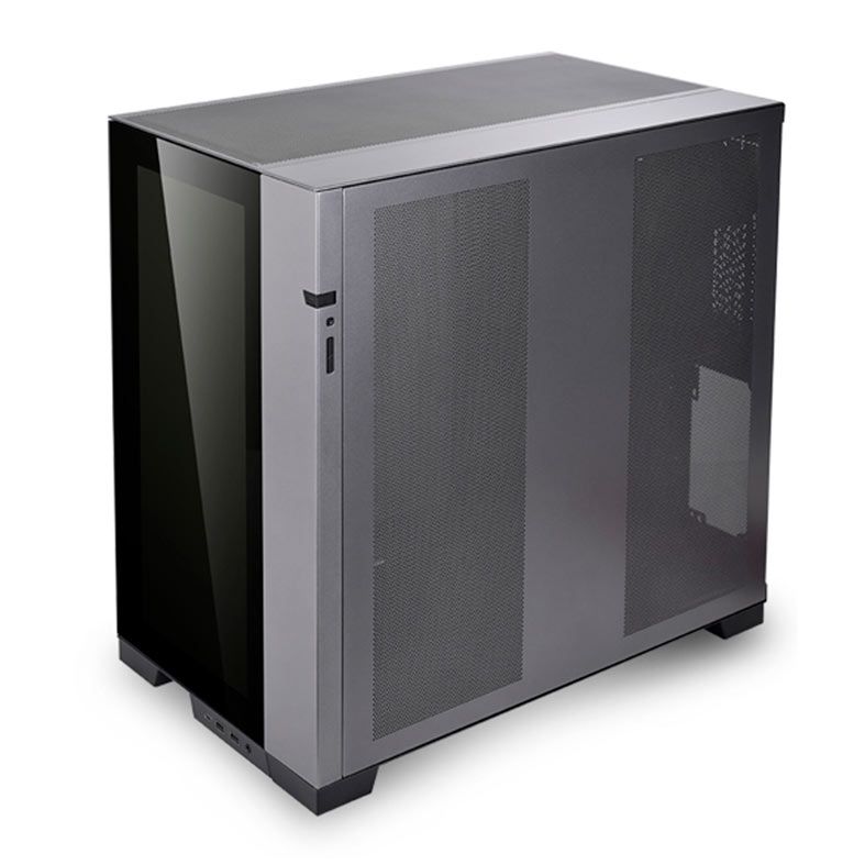Gabinete Gamer Lian Li O11 Dynamic EVO, RGB, Mid Tower, Lateral de Vidro, Cinza, O11DEG