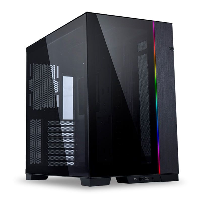 Gabinete Gamer Lian Li O11 Dynamic EVO, RGB, Mid Tower, Lateral de Vidro, Preto, O11DEX