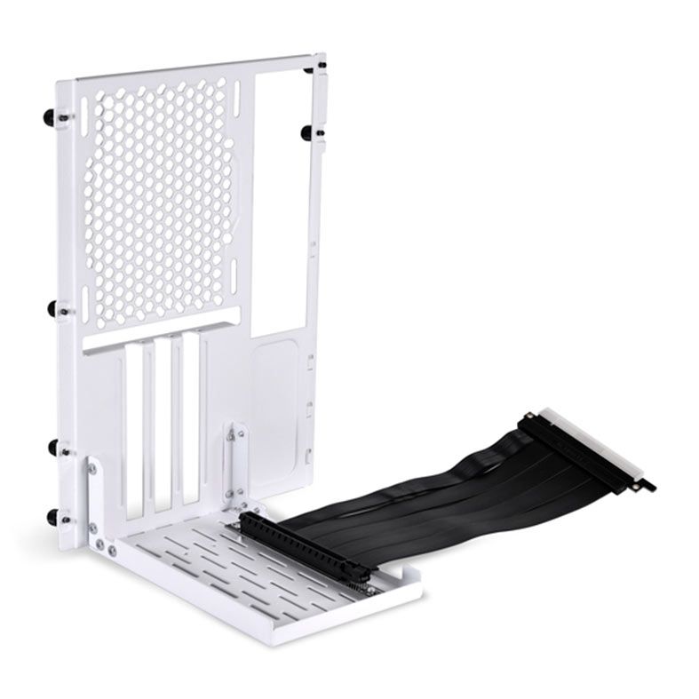 Kit de GPU Vertical Lian Li O11D Mini Para Gabinete O11D Mini, PCI-e 4.0, Branco, O11DMINI-1W-4