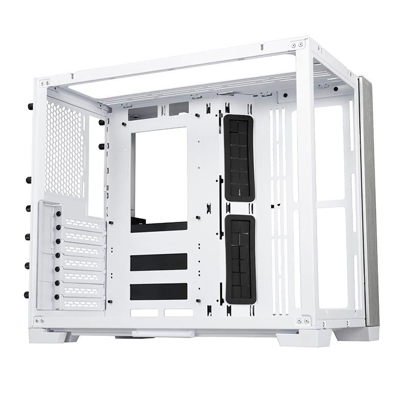 Gabinete Lian Li 011 Dynamic Mini Modular Lateral De Vidro Branco, O11DMINI-W