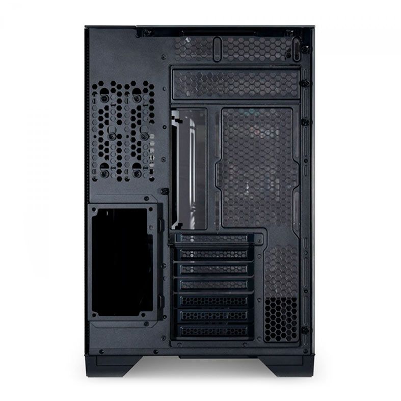 Gabinete Gamer Lian Li O11 Vision Chrome, Mid Tower, Lateral De Vidro Cromado, Preto, O11VC-CHROME