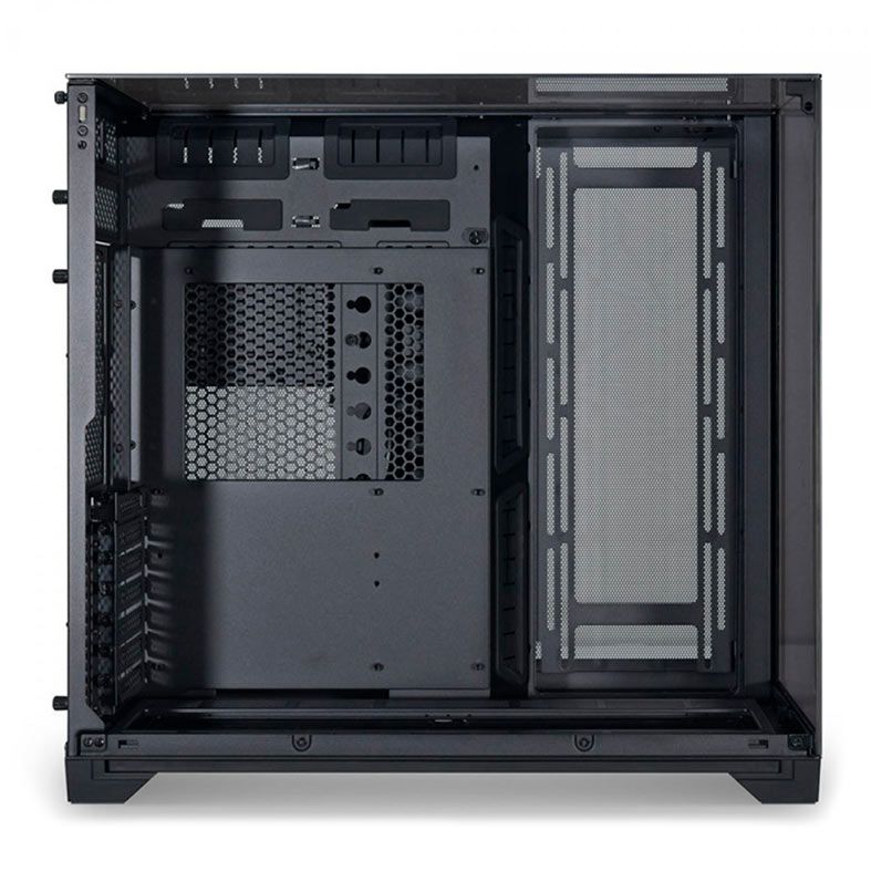 Gabinete Gamer Lian Li O11 Vision Chrome, Mid Tower, Lateral De Vidro Cromado, Preto, O11VC-CHROME