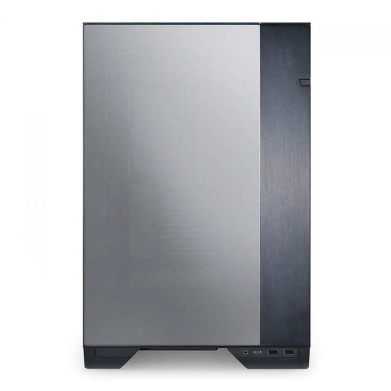Gabinete Gamer Lian Li O11 Vision Chrome, Mid Tower, Lateral De Vidro Cromado, Preto, O11VC-CHROME
