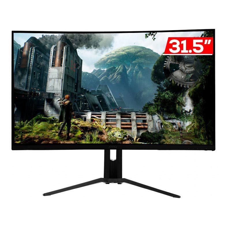 msi optix mag321curv 31.5 led ultrahd 4k hdr curvo