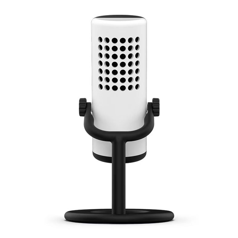Microfone NZXT Capsule Mini, USB-C, Branco e Preto, AP-WMMIC