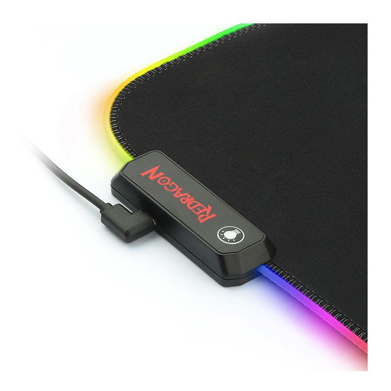 Mousepad Redragon Neptunex, RGB, 800X300X4mm, Preto, P033
