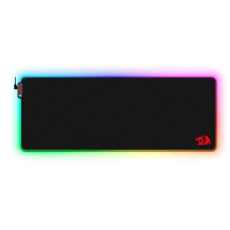 Mousepad Redragon Neptunex, RGB, 800X300X4mm, Preto, P033