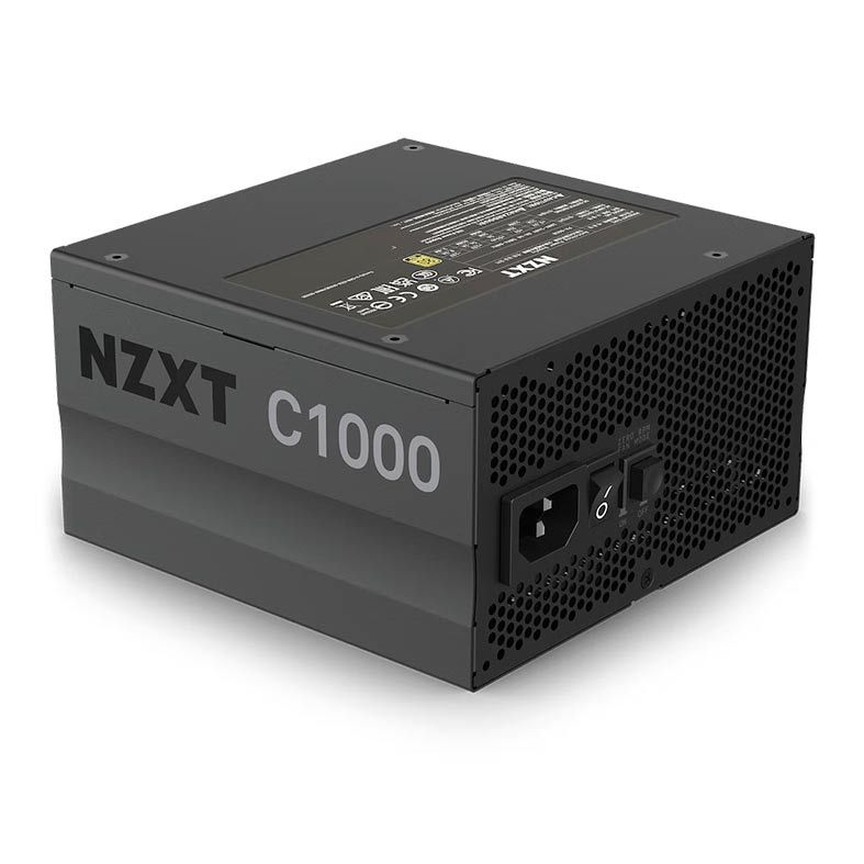 Fonte NZXT C1000 Gold, 1000w, Full Modular, 80 Plus Gold, Preto, PA-0G1BB-US