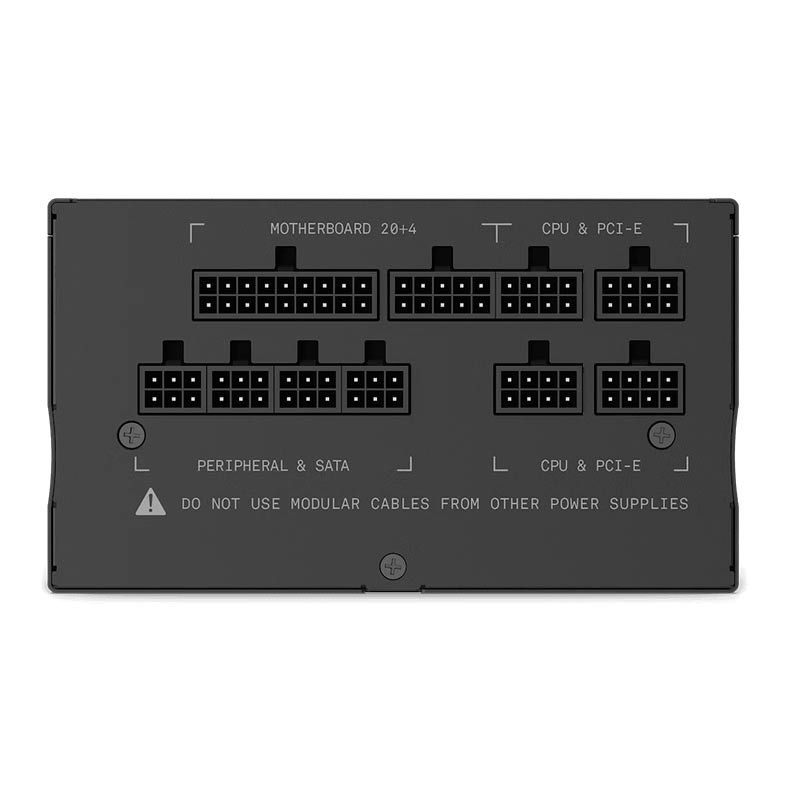 Fonte NZXT C650 Gold, 650w, Full Modular, 80 Plus Gold, Preto, PA-6G1BB-US