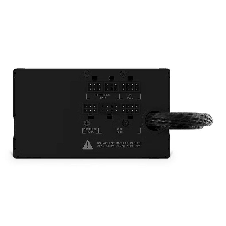 Fonte NZXT C750 Bronze, 750W, Semi-Modular, 80 Plus Bronze, Preta, PA-7B1BB-US