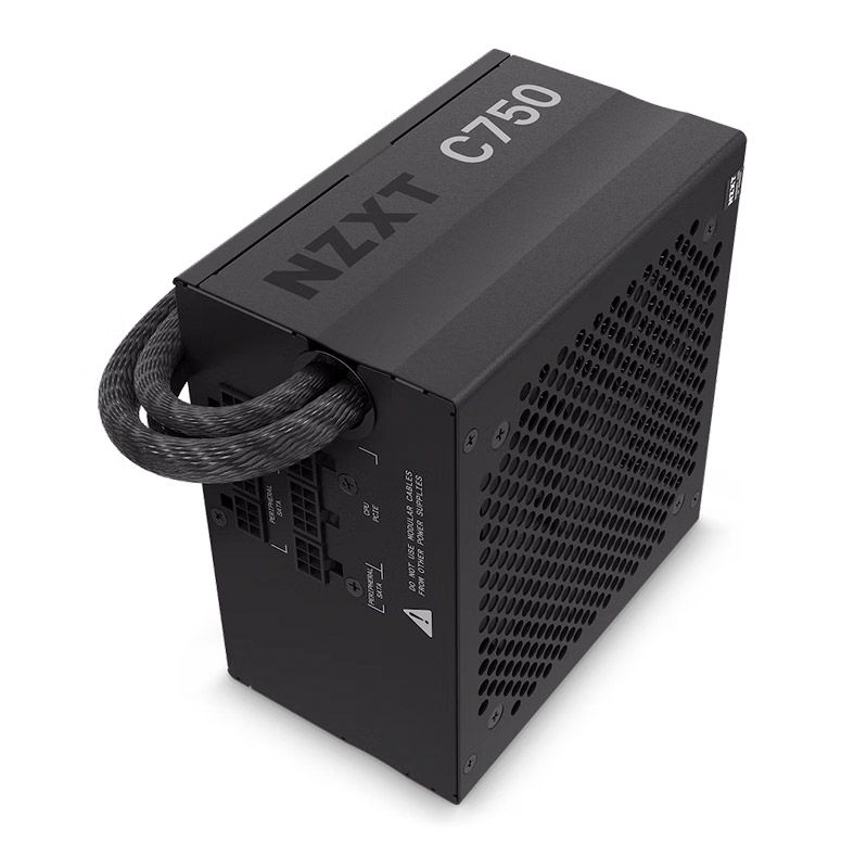 Fonte NZXT C750 Bronze, 750W, Semi-Modular, 80 Plus Bronze, Preta, PA-7B1BB-US
