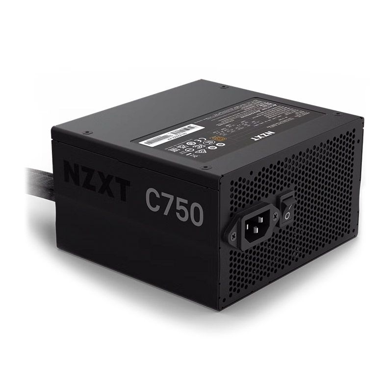 Fonte NZXT C750 Bronze, 750W, Semi-Modular, 80 Plus Bronze, Preta, PA-7B1BB-US