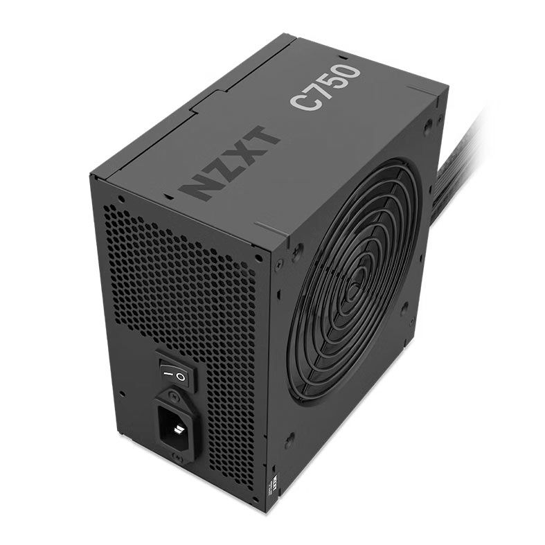 Fonte NZXT C750 Bronze, 750W, 80 Plus Bronze, Preto, PA-7B2BB-US