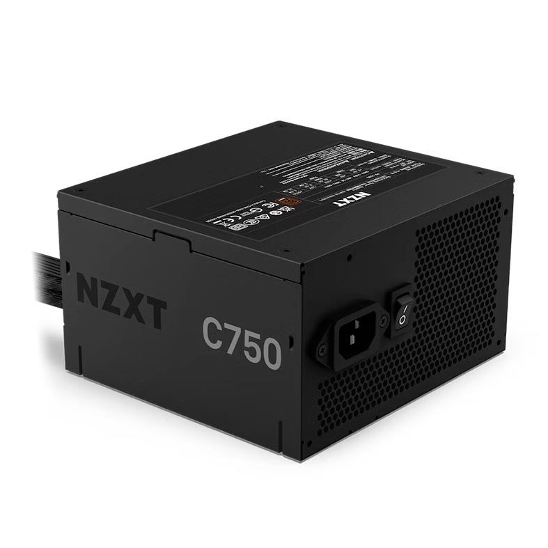 Fonte NZXT C750 Bronze, 750W, 80 Plus Bronze, Preto, PA-7B2BB-US