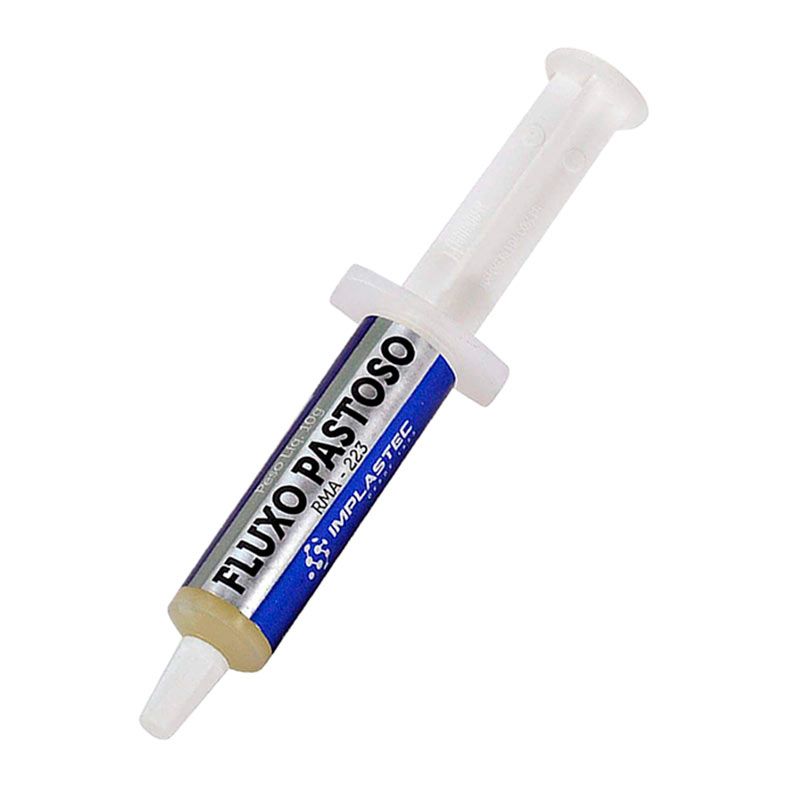 Fluxo Pastoso Implastec RMA 223, 10g, PAFP1010CX