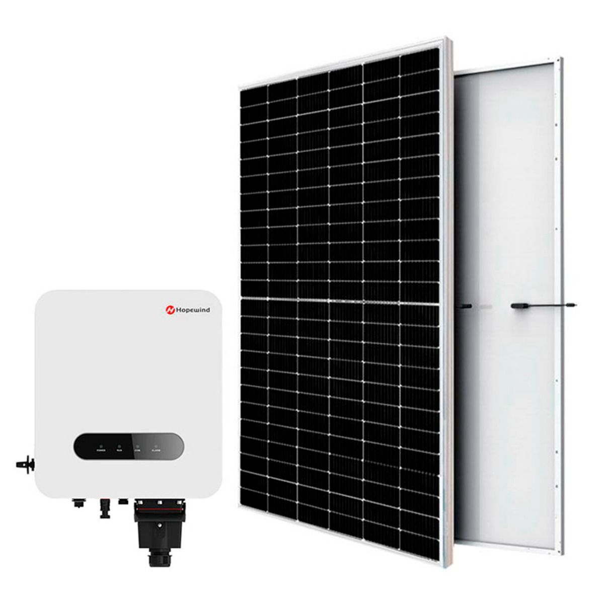 Kit Gerador de Energia Solar 4,4kWp, Inversor Hopewind, Painel Solar OSDA