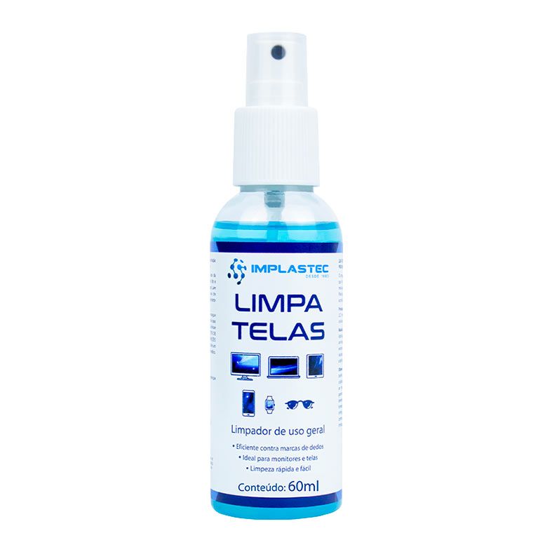 Limpa Telas Implastec, 60ml, PALT0035CX