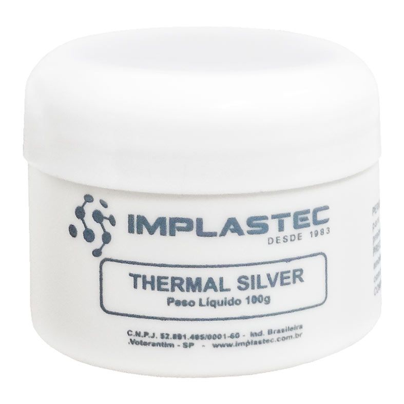 Pasta Termica Implastec Thermal Silver, 100g, PATS1006CX