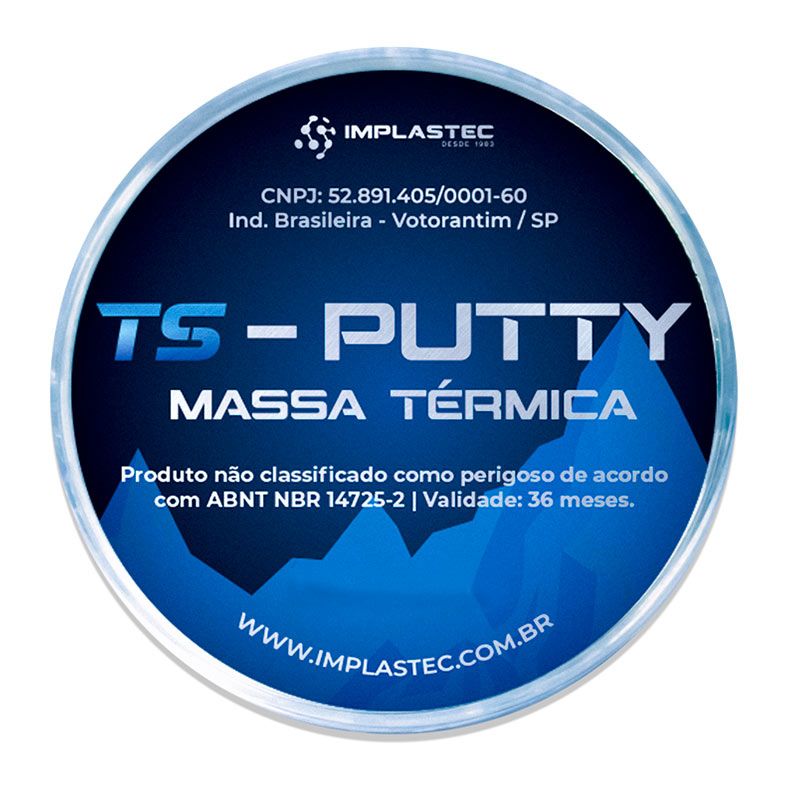 Massa Termica Implastec TS PUTTY, 20g, PATSPT0020