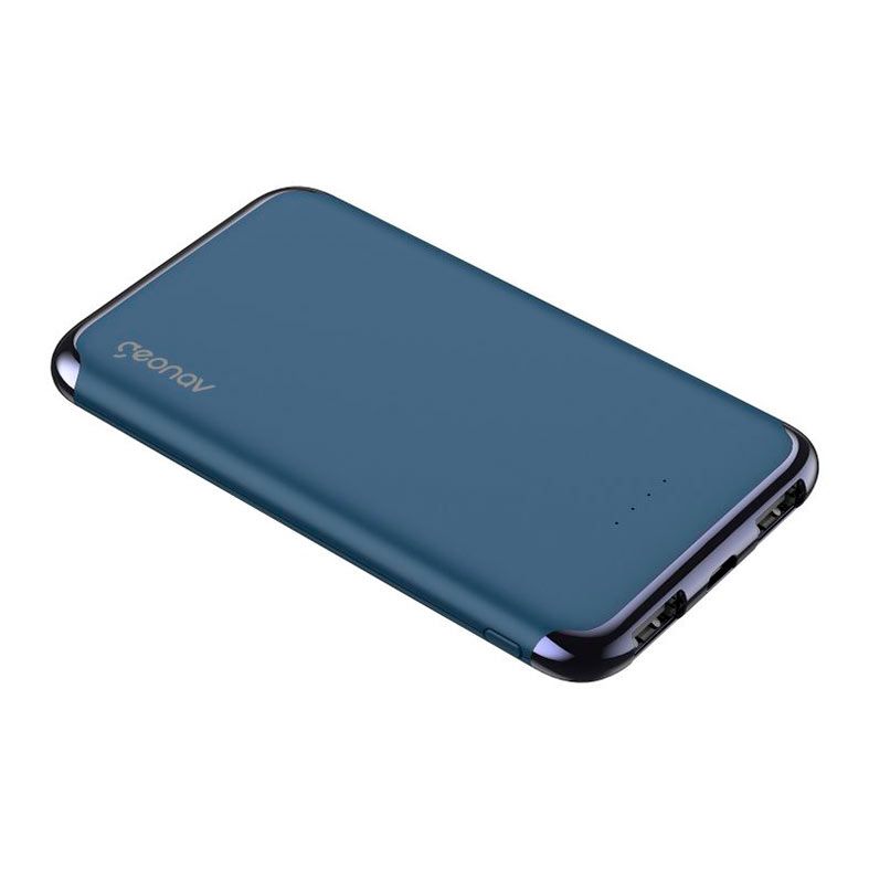 Carregador Portatil Geonav PB6K, 6000mAh, Micro USB/USB, Azul, PB6KMB
