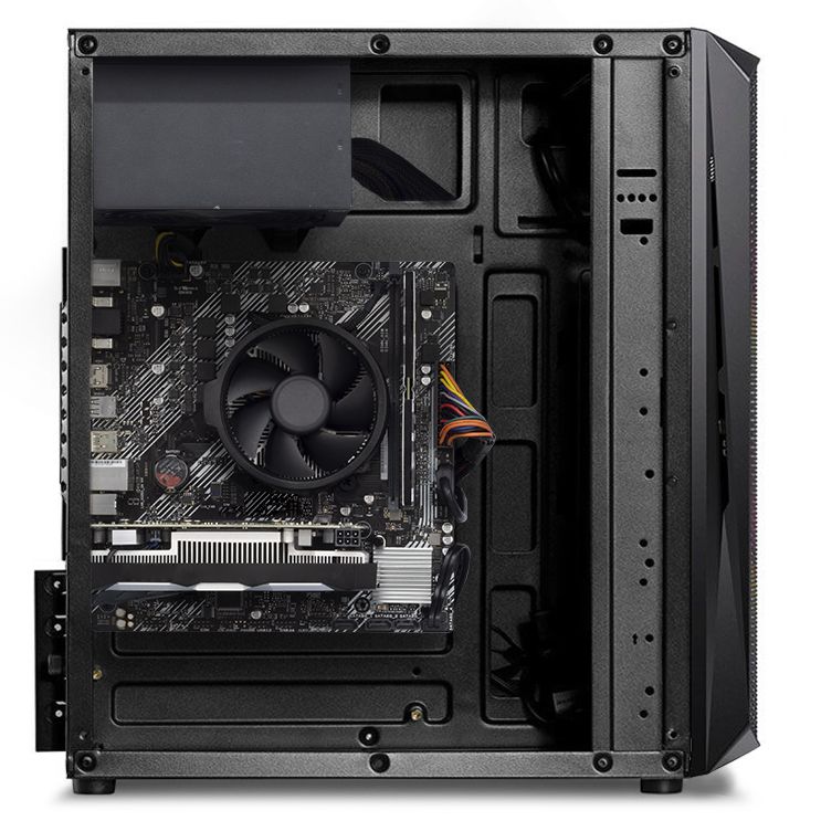 PC Gamer Mancer, AMD Ryzen 5 5600, Radeon RX 550 4GB, 8GB DDR4, SSD 240GB