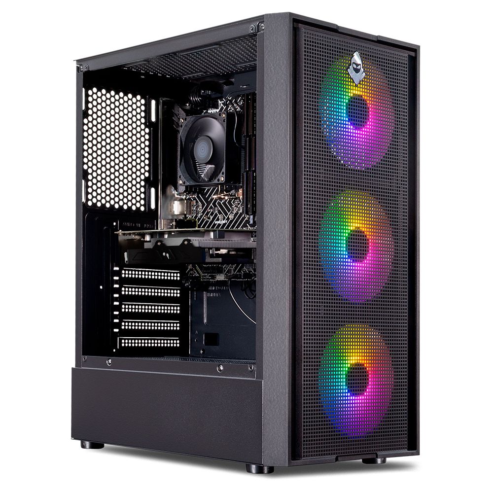 PC Gamer Mancer Krampus, AMD Ryzen 5 5500, GeForce RTX 3060 12GB
