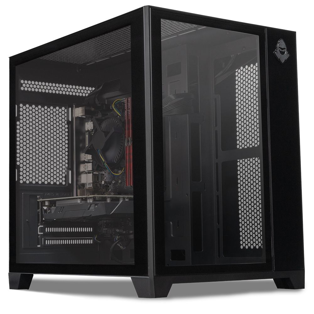 PC Gamer Mancer, Intel i5-12400, Radeon RX 6600 8GB, 16GB DDR4, SSD 240GB 