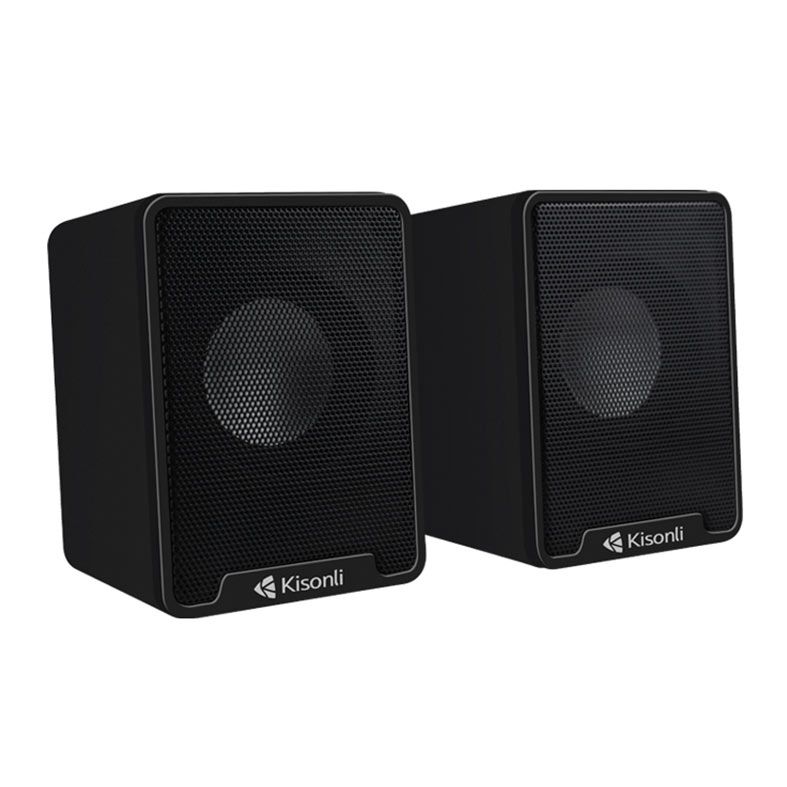 Caixa de Som Kisonli PulseForge K100, 6W, USB, Preto, PCF-K100-BL15