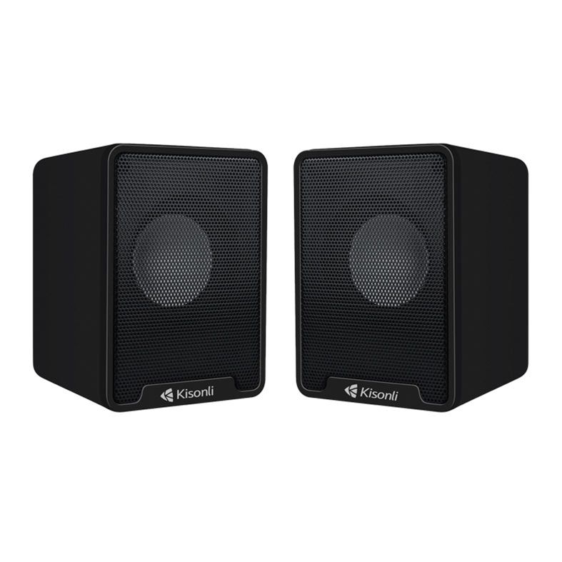 Caixa de Som Kisonli PulseForge K100, 6W, USB, Preto, PCF-K100-BL15