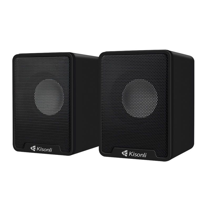 Caixa de Som Kisonli PulseForge K100, 6W, USB, Preto, PCF-K100-BL15