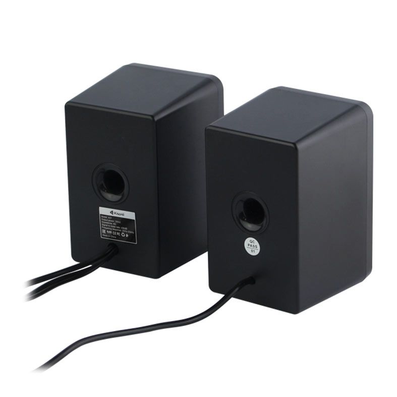 PRE VENDA - Caixa de Som Kisonli Pulseforge X31, 6W, P2/USB, Preta, RGB, PCF-X31-BK