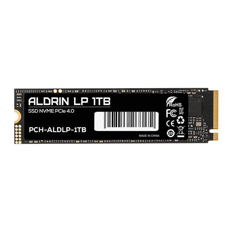 SSD Pichau Aldrin LP, 1TB, M.2 PCIe 4.0, Leitura 7000MB/s, Gravacao 6400MB/s, PCH-ALDLP-1TB