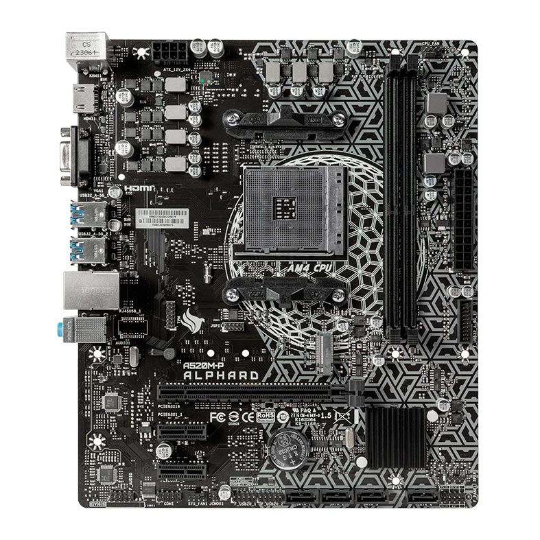 PC Pichau Gamer Delfos, AMD Ryzen 5 4600G, GeForce GTX 1650 4GB