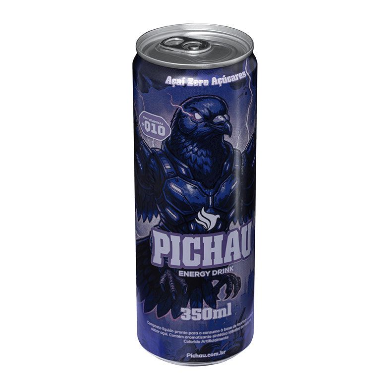 Energetico Pichau Açai Zero, 350ml, PCH-ENG-ACAI-ZERO-UN