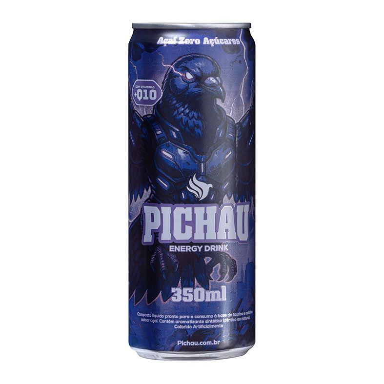 Energetico Pichau Açai Zero, 350ml, PCH-ENG-ACAI-ZERO-UN