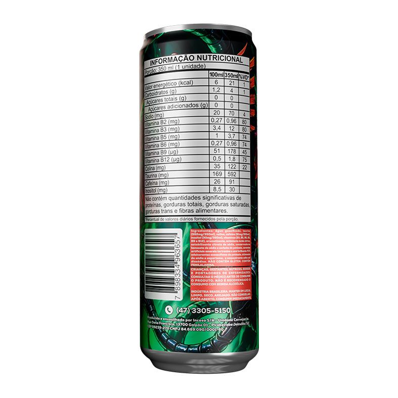 Energetico Pichau Maca Verde Zero, 350ml, PCH-ENG-MACA-ZERO-UN