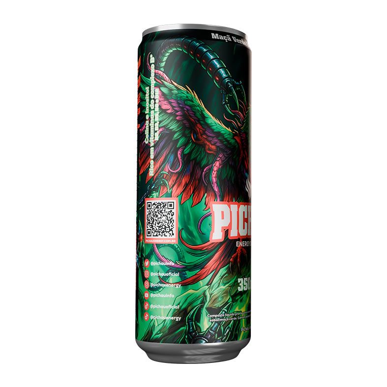 Energetico Pichau Maca Verde Zero, 350ml, PCH-ENG-MACA-ZERO-UN