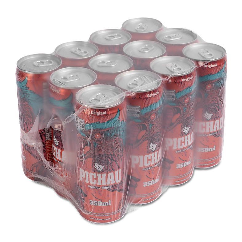Pack Energetico Pichau Original, 350ml, Com Acucar, Com 12 unidades