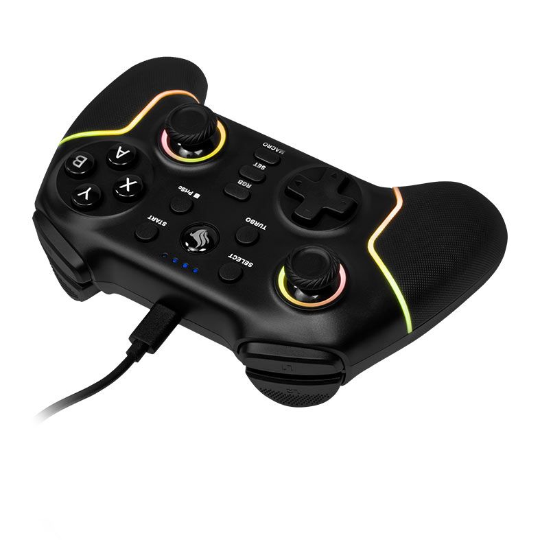 OPENBOX Controle Gamer Pichau Glower Hall Pro, Nintendo Switch, PC