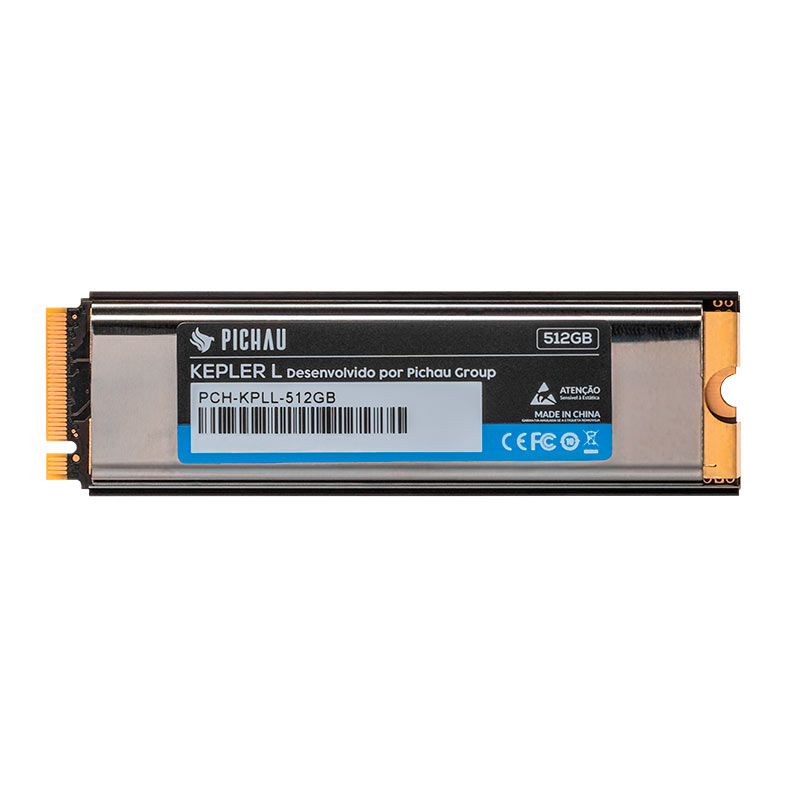 SSD Pichau Kepler L, 512GB, M.2 PCIE 3.0, DRAM, Leitura 3200MB/S, Gravacao 2000MB/S, PCH-KPLL-512