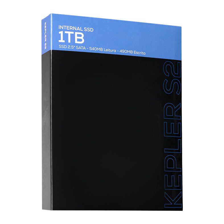 SSD Pichau Kepler S2, 1TB, Sata III 6GB/s, Leitura 540 MB/s, Gravacao 490 MB/s, PCH-KPLSATAS2-1TB