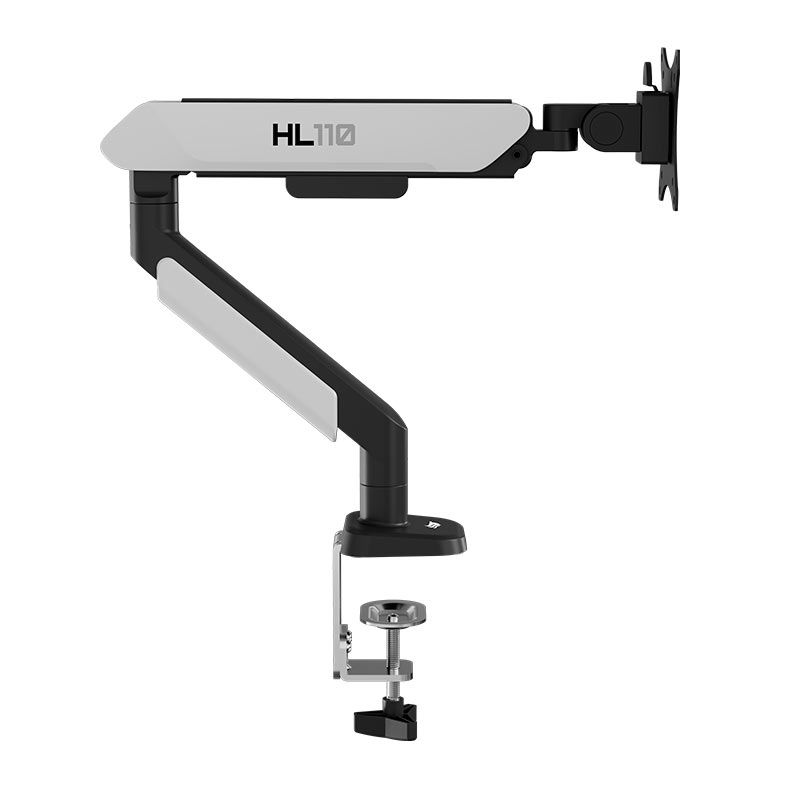 OPENBOX Suporte Articulado Para Monitor Pichau HL110, 17 Pol a 42 Pol, Preto e Branco, PCH-LOT110-BL01