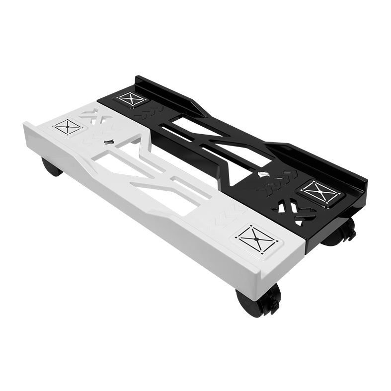 OPENBOX Suporte Para Gabinete Pichau MXT White/Black, Com Rodas, PCH-MXTWB-WB01