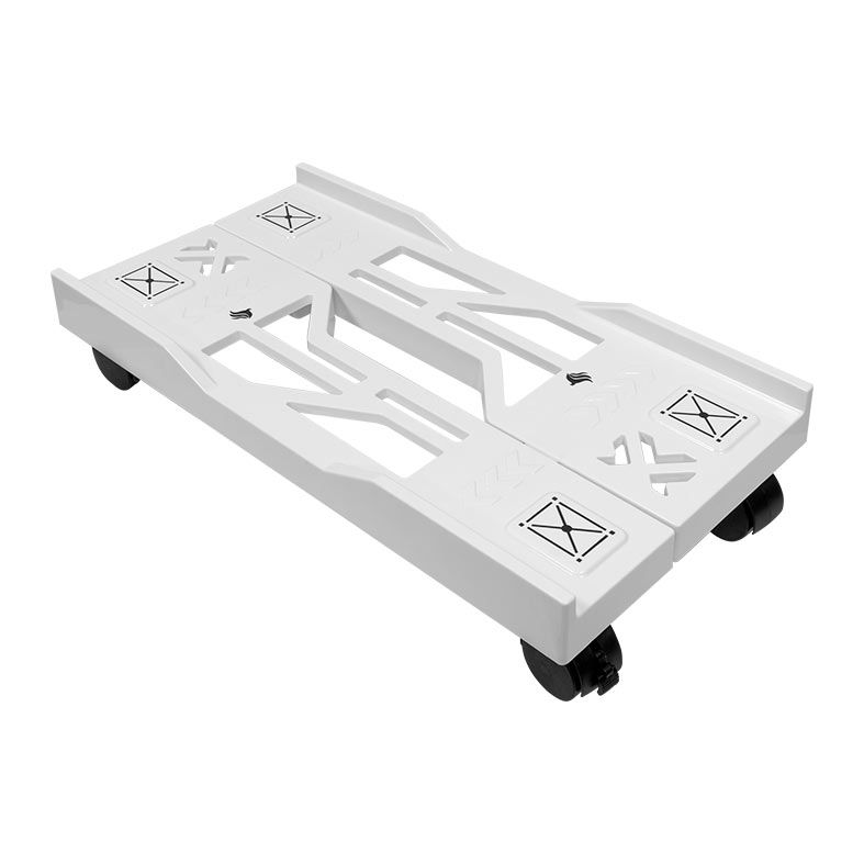 Suporte Para Gabinete Pichau MXT White, Com Rodas, PCH-MXTWH-WH01