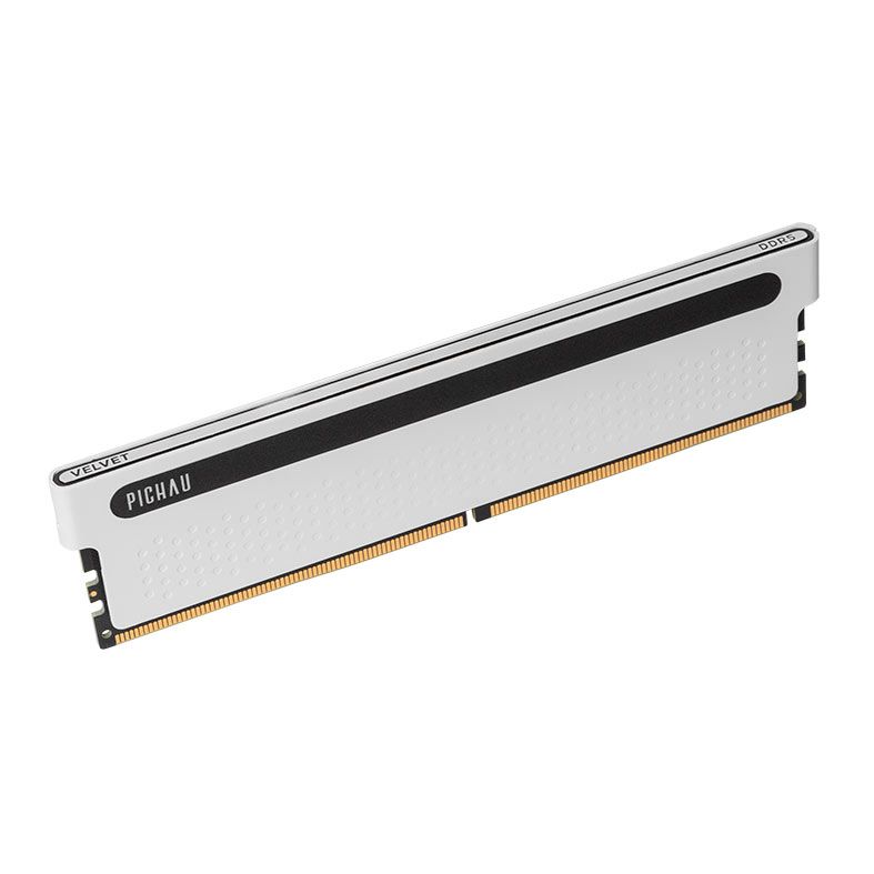 Memoria Pichau Velvet, 16GB (1x16GB), DDR5, 4800MHz, C40, Branco, PCH-VVTWT16DDR5-4800