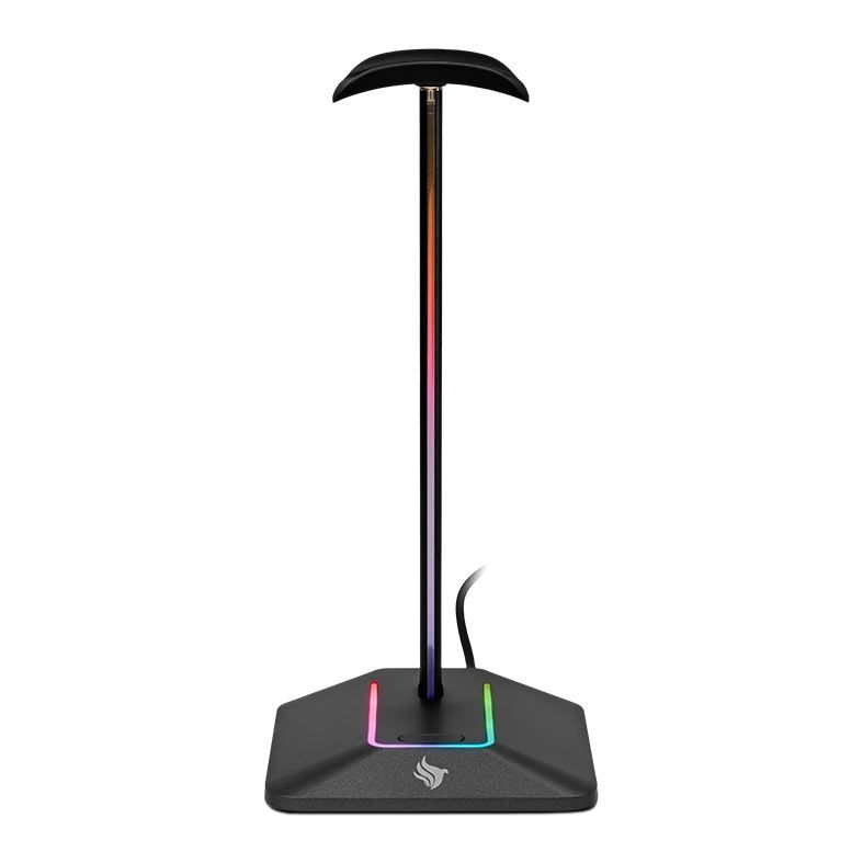 Suporte Para Headset Pichau ZenStand, RGB, USB, Preto, PCH-ZNST-BL01