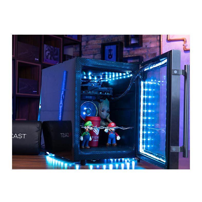 Computador Pichau FrigoGamer Edition, AMD Ryzen 5 5600x, GeForce GTX 1650 4GB, 16GB DDR4, SSD 512GB